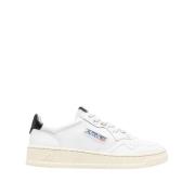 Autry Medalist Låga Sneakers I Läder White, Dam