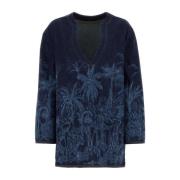 Alanui Jungle Toile De Jouy Blus Blue, Dam