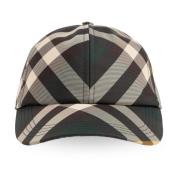 Burberry Baseballkeps med logotyp Multicolor, Herr