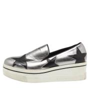 Stella McCartney Pre-owned Pre-owned Tyg sneakers Gray, Dam