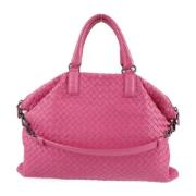 Bottega Veneta Vintage Pre-owned Läder handvskor Pink, Dam