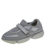 Prada Vintage Pre-owned Laeder sneakers Gray, Dam