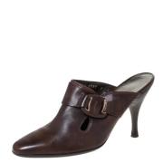 Salvatore Ferragamo Pre-owned Pre-owned Laeder sandaler Brown, Dam