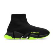 Balenciaga Speed 2.0 Graffiti Sneakers Black, Dam