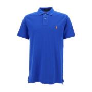 Polo Ralph Lauren Broderad Logo Polo T-shirts Blue, Herr