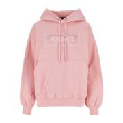 Versace Rosa bomulls sweatshirt Pink, Dam