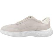 Geox Stiliga Fluctis Herr Sneakers Beige, Herr