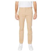 Tommy Jeans Tapered Chino Byxor Beige, Herr