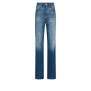 Victoria Beckham Stiliga Jeans för Kvinnor Blue, Dam