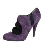 Miu Miu Pre-owned Pre-owned Mocka stvlar Purple, Dam