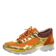 Chanel Vintage Pre-owned Mocka sneakers Multicolor, Dam