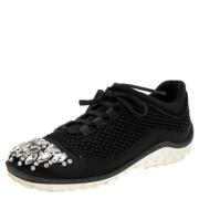 Miu Miu Pre-owned Pre-owned Mesh sneakers Black, Dam