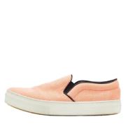 Celine Vintage Pre-owned Canvas sneakers Orange, Dam