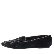 Carolina Herrera Pre-owned Pre-owned Mocka lgskor Black, Dam