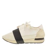 Balenciaga Vintage Pre-owned Laeder sneakers White, Dam