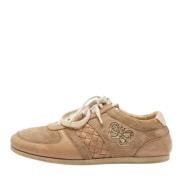 Bottega Veneta Vintage Pre-owned Laeder sneakers Brown, Dam