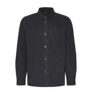 Barbour Bomulls Långärmad Skjorta Black, Herr