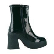 Noa Harmon Heeled Boots Green, Dam