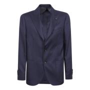 Lardini Herr Special Line Drop 7 Regular Jacka Blue, Herr