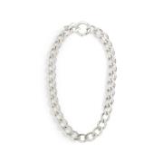 Perrine Taverniti Magellan Silver Gourmette Halsband Gray, Dam