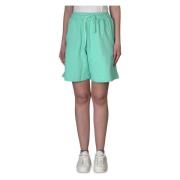 Hinnominate Klassiska Sweat Shorts Green, Dam
