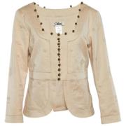 Chloé Pre-owned Pre-owned Bomull toppar Beige, Dam