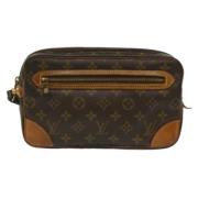 Louis Vuitton Vintage Pre-owned Canvas kuvertvskor Brown, Dam