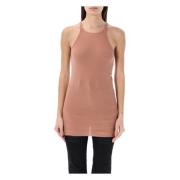 Rick Owens Racer Back Tank Top Pink, Dam