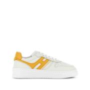 Hogan Ivory Läder Sneaker White, Dam