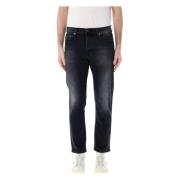 Haikure Tokio Slim Stiliga Jeans Black, Herr