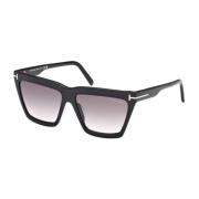 Tom Ford Ft1110 01B Sunglasses Black, Dam