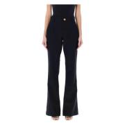 Balmain Bootcut Pant GDP - Stilren och trendig Black, Dam