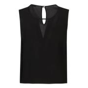 Patrizia Pepe K103 Nero TOP - Stilfull och trendig Black, Dam