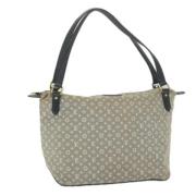 Louis Vuitton Vintage Pre-owned Canvas axelremsvskor Gray, Dam