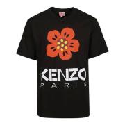 Kenzo Klassisk Boke Flower T-Shirt Black, Herr