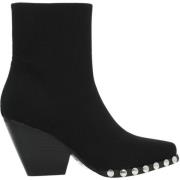 Noa Harmon Heeled Boots Black, Dam