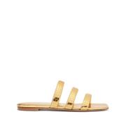 Casadei Atomium Slider Sandal Yellow, Dam