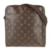 Louis Vuitton Vintage Pre-owned Canvas louis-vuitton-vskor Brown, Dam