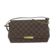 Louis Vuitton Vintage Pre-owned Canvas louis-vuitton-vskor Brown, Dam