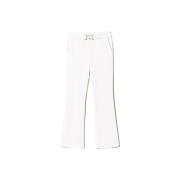 Twinset Flarebyxor med oval spänne White, Dam