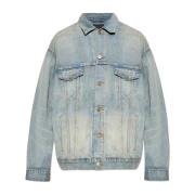 Balenciaga Paris Tropical Denimjacka Blue, Herr