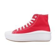 Converse Högtopp Mode Sneakers Red, Dam