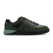 Kenzo Lädersneakers Green, Herr