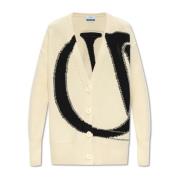 Off White Ullkardigan Beige, Dam