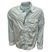 C.p. Company Chrome R Overshirt, Blå Blue, Herr