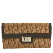 Dior Vintage Pre-owned Canvas plnbcker Beige, Dam