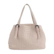 Bottega Veneta Vintage Pre-owned Laeder totevskor Pink, Dam