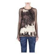 Dsquared2 Long Sleeve Top Multicolor, Dam