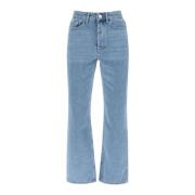 By Malene Birger Organiska Denim Cropped Jeans Blue, Dam