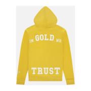 In Gold We Trust The Notorious Hoodie i Gul Yellow, Herr